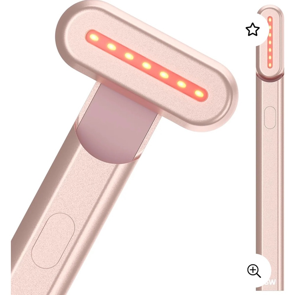 Solawave 4 in 1 Rose Gold LED Facial Wand new